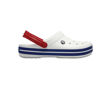 Crocs Crocband White and Red