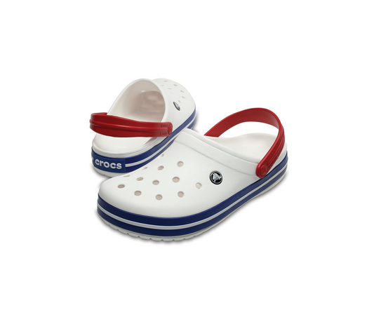 Crocs Crocband White and Red