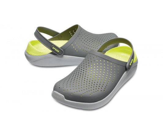 LiteRide clog Slate Grey / Lime Punch